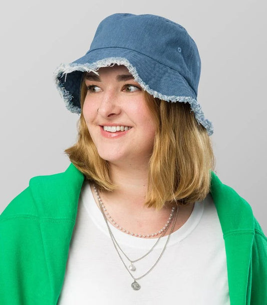 Custom Distressed Bucket Hat